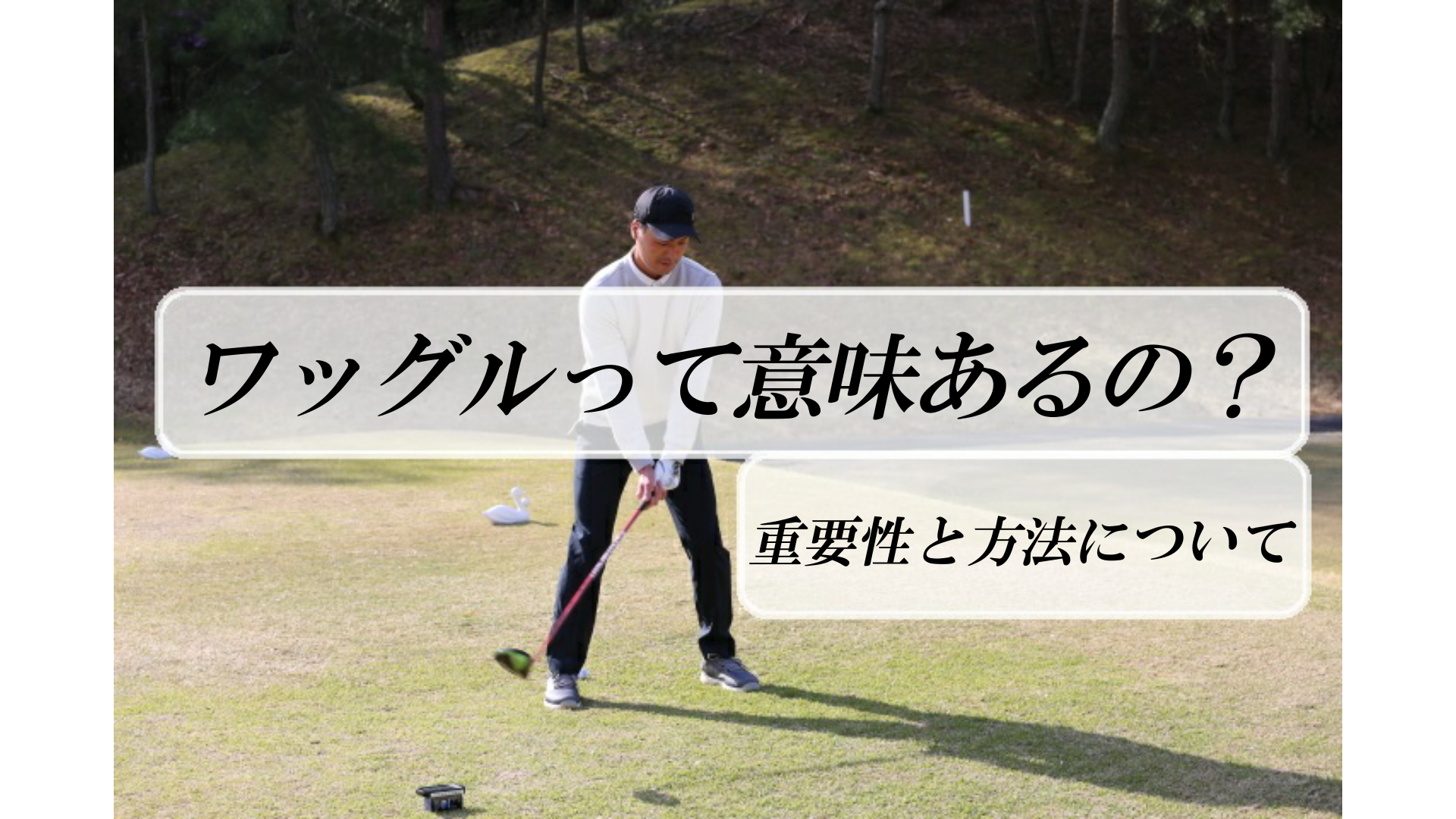 動画あり ワッグルって意味あるの 重要性と方法について ハイエストゴルフ Highest Golf