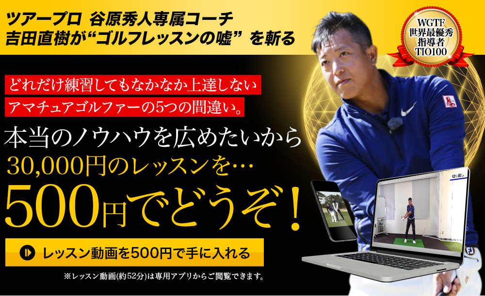 吉田直樹のLPスイング